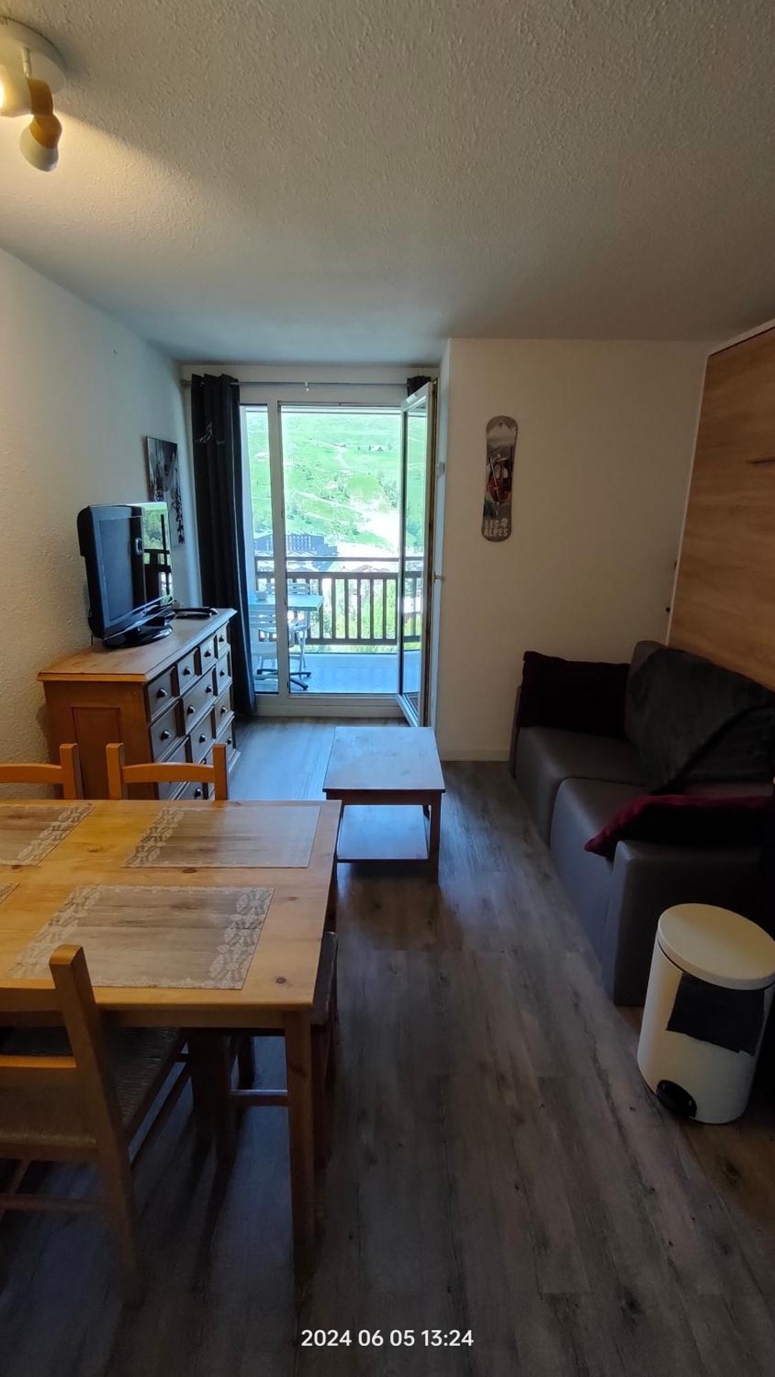 4 Pers Les2alpes 21m² Appartement